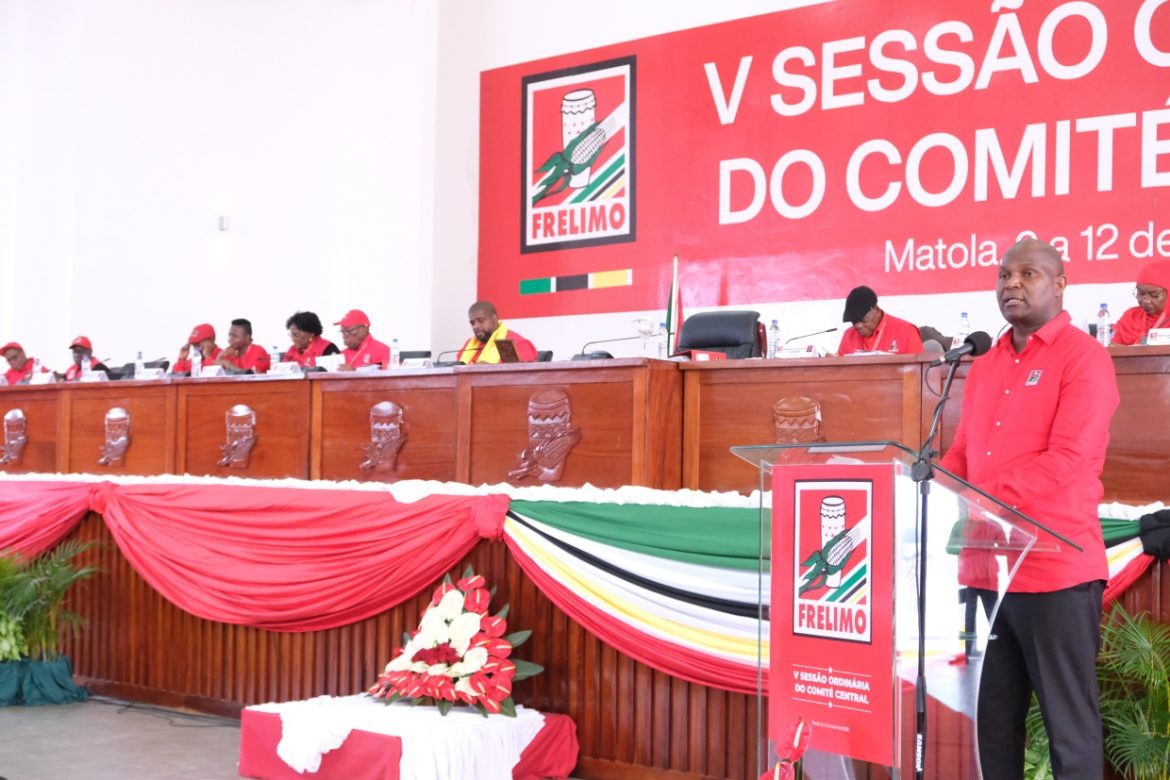 V Comité Central: Frelimo avalia o país e reafirma compromisso com a paz e progresso
